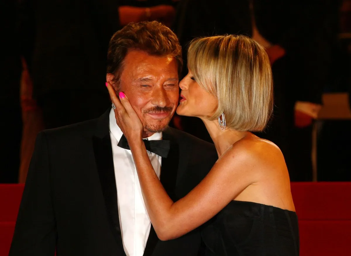 Le chanteur Johnny Hallyday et sa femme Laeticia | Photo : Getty Images