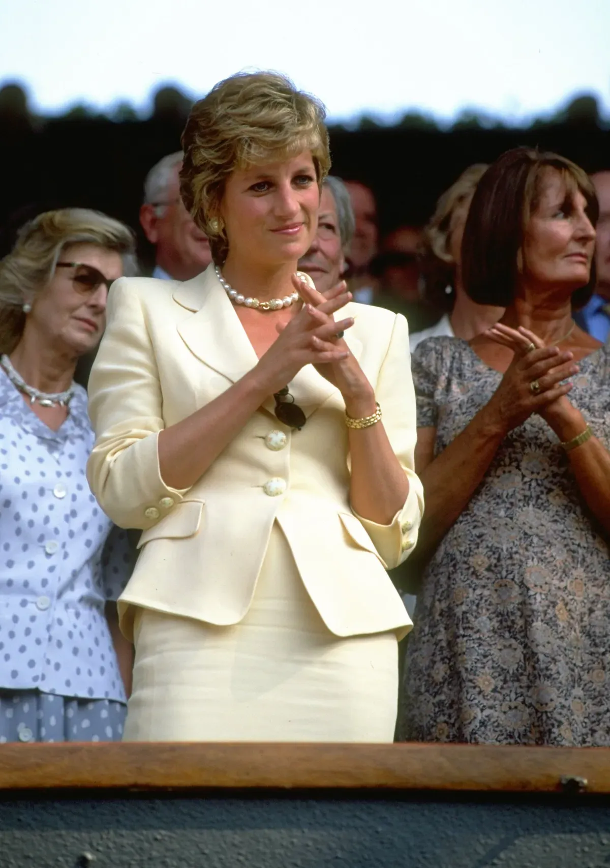 La Princesse Diana à Wimbledon en 1995 | Source: Getty Images