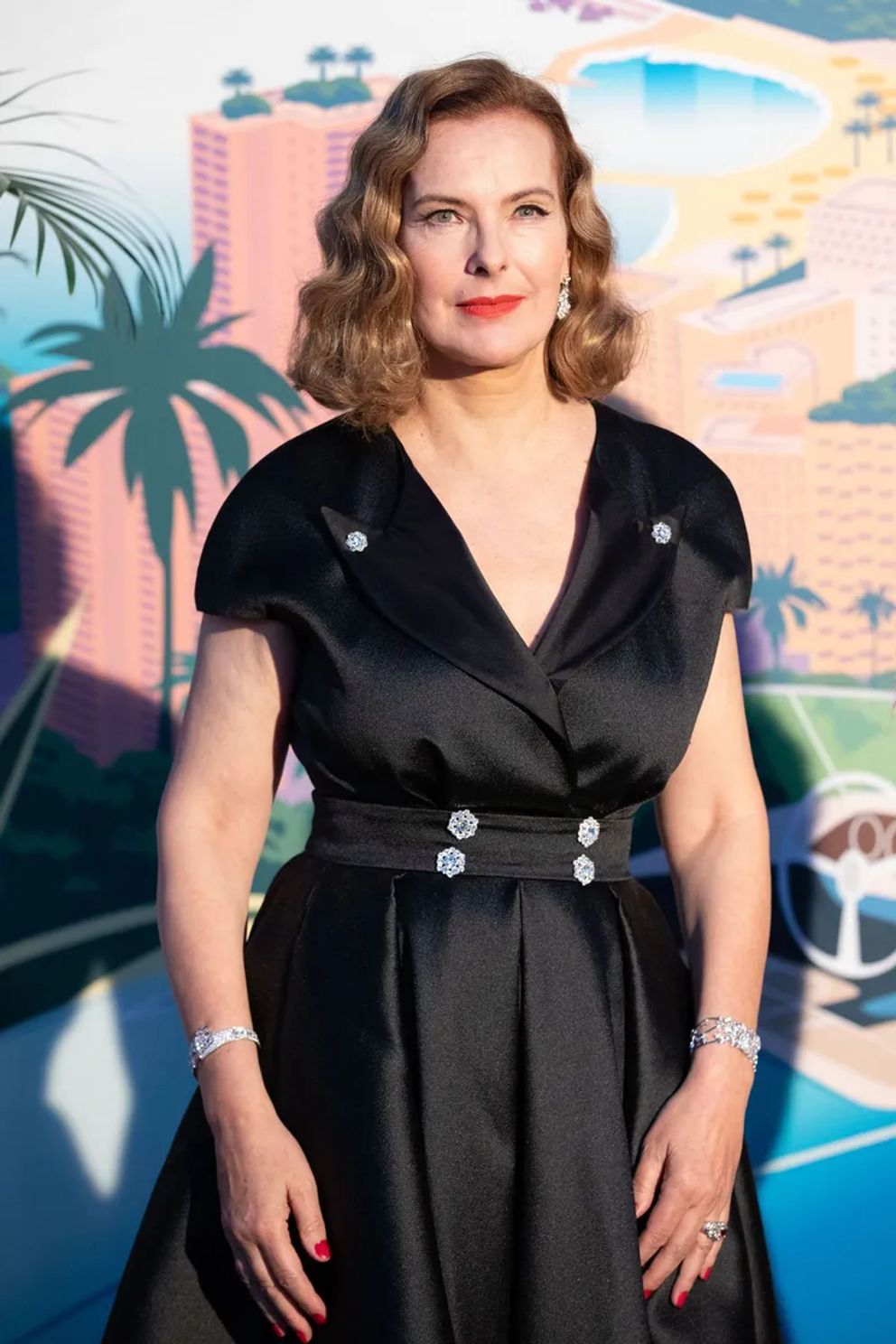 La photo de Carole Bouquet le 30 mars 2019 à Monaco. | Source : Getty Images 