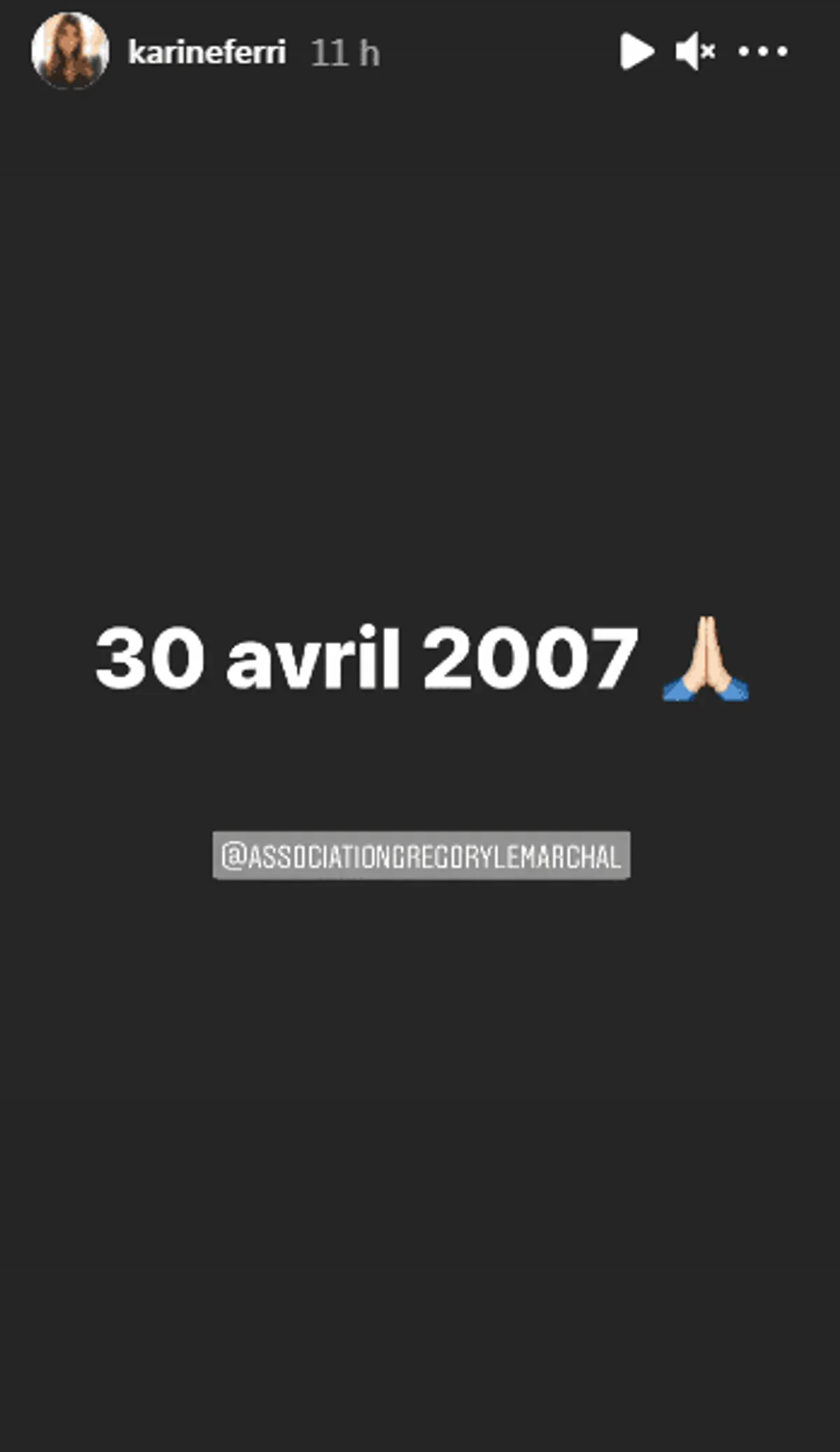 Story | Photo : Instagram/karineferri
