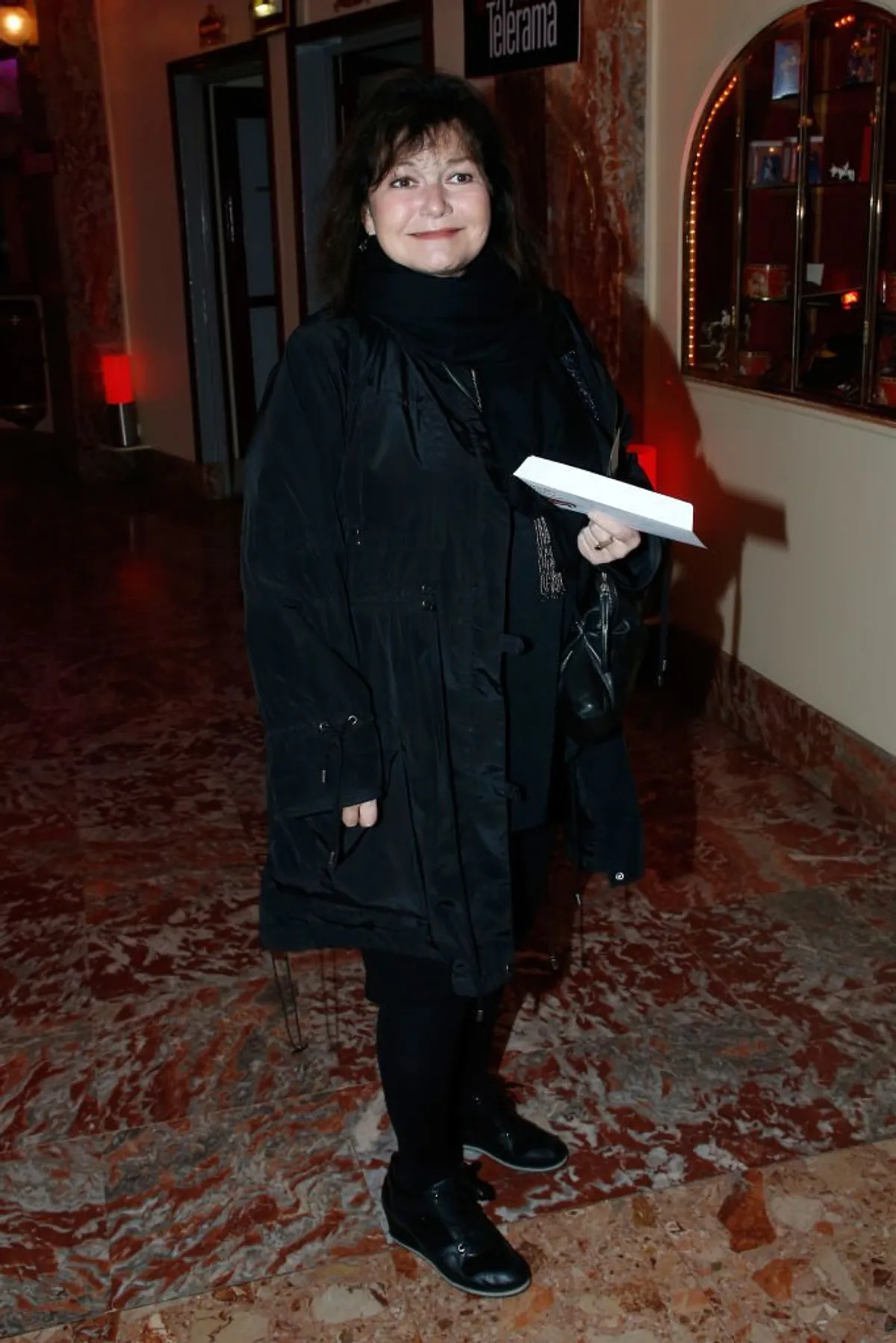 Claudine Luypaerts alias Maurane assiste à "Depardieu Chante Barbara" au "Cirque D'Hiver" le 12 novembre 2017 à Paris, France. | Photo : Getty Images