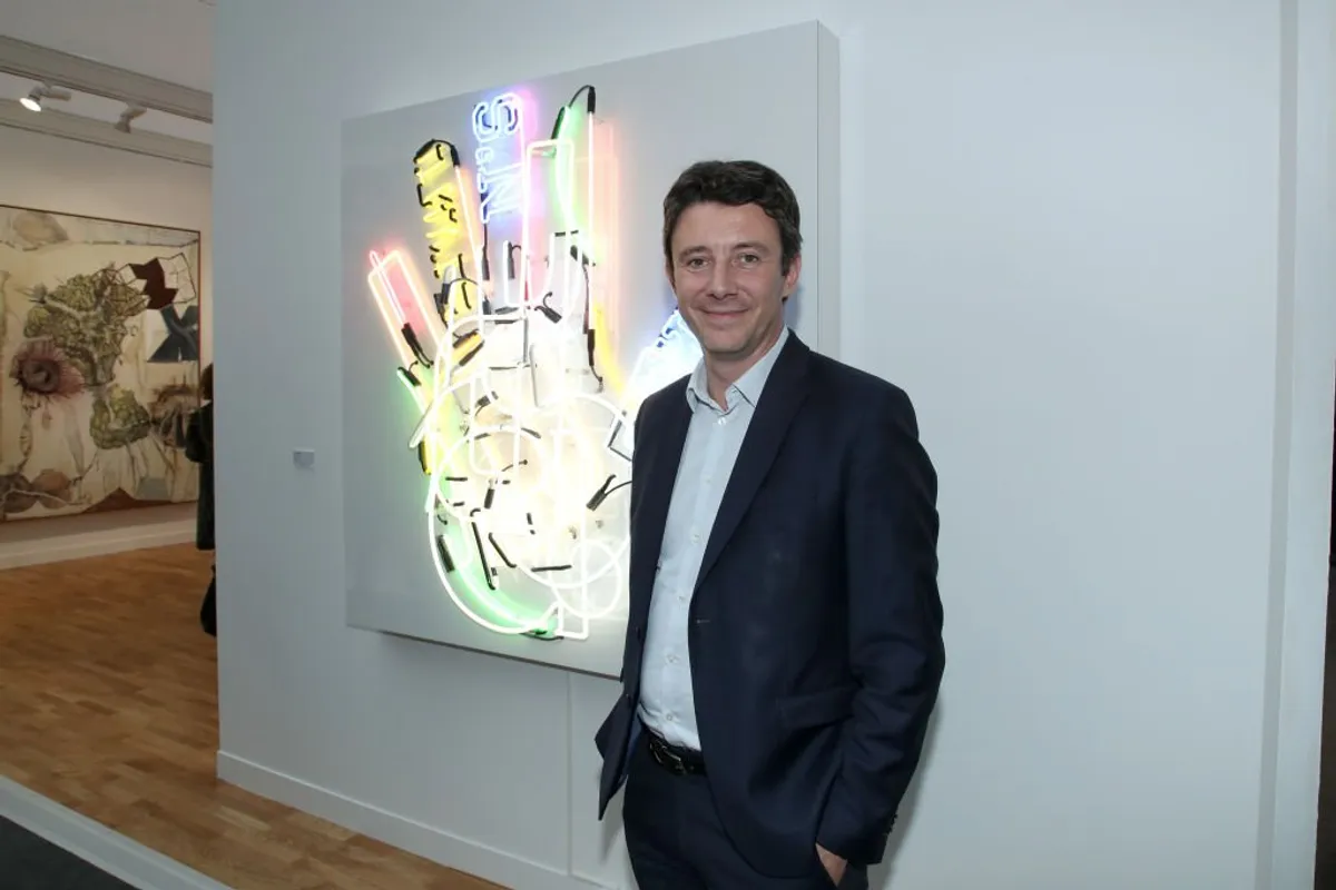Benjamin Griveaux participe à la FIAC 2019 - Foire Internationale d'Art Contemporain : Vernissage presse au Grand Palais le 16 octobre 2019 à Paris, France. | Photo : Getty Images