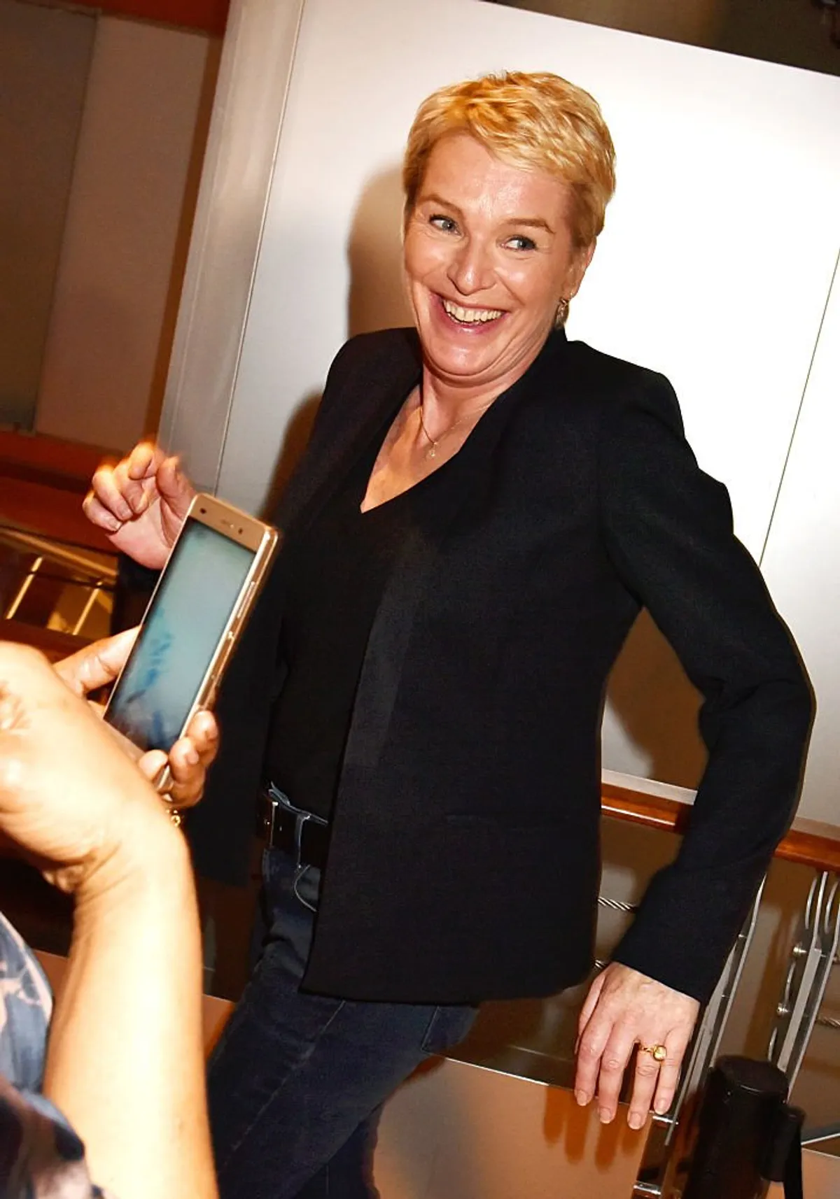 Elise Lucet assiste à la présentation des programmes 2016-2017 aux studios de France Télévision le 29 juin 2016 à Paris, France. | Photo : Getty Images