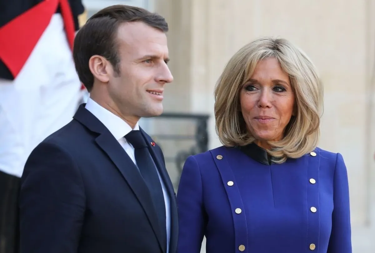 Brigitte et Emmanuel Macron. | Photo : Getty Images