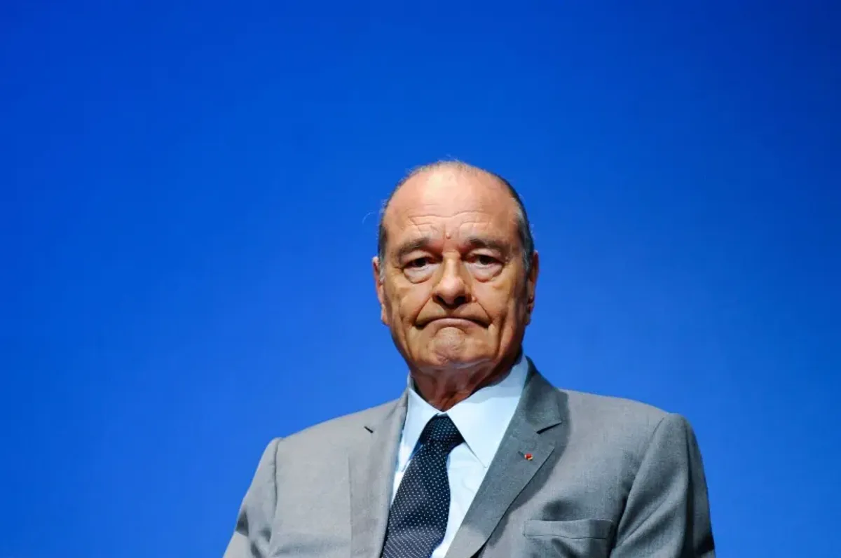 Portrait de l'ancien président français Jacques Chirac lors de la Cérémonie de la Fondation Chirac. | Photo : GettyImage