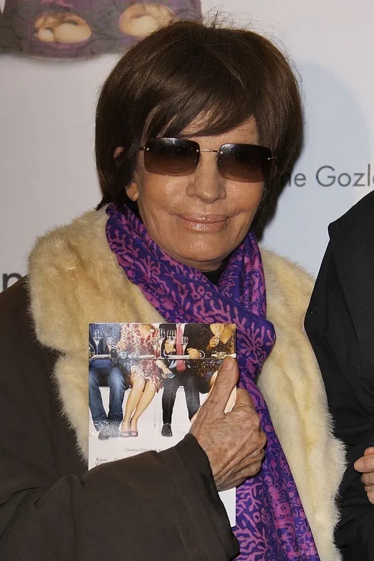 Nadine Trintignant le 9 février 2009 à Paris. l Source : Getty Images
