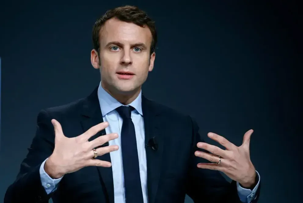Emmanuel Macron fait une déclaration lors d'une conférence de presse au palais présidentiel de l'Élysée, le 08 juin 2017 à Paris. | Photo : Getty Images