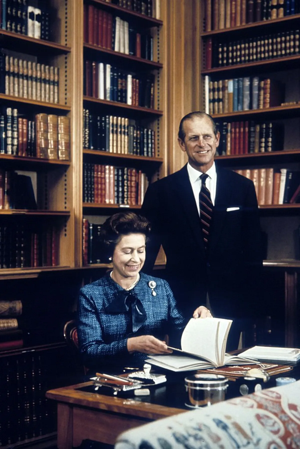 Prince Philip et la reine Elizabeth II. | Photo : Getty Images.