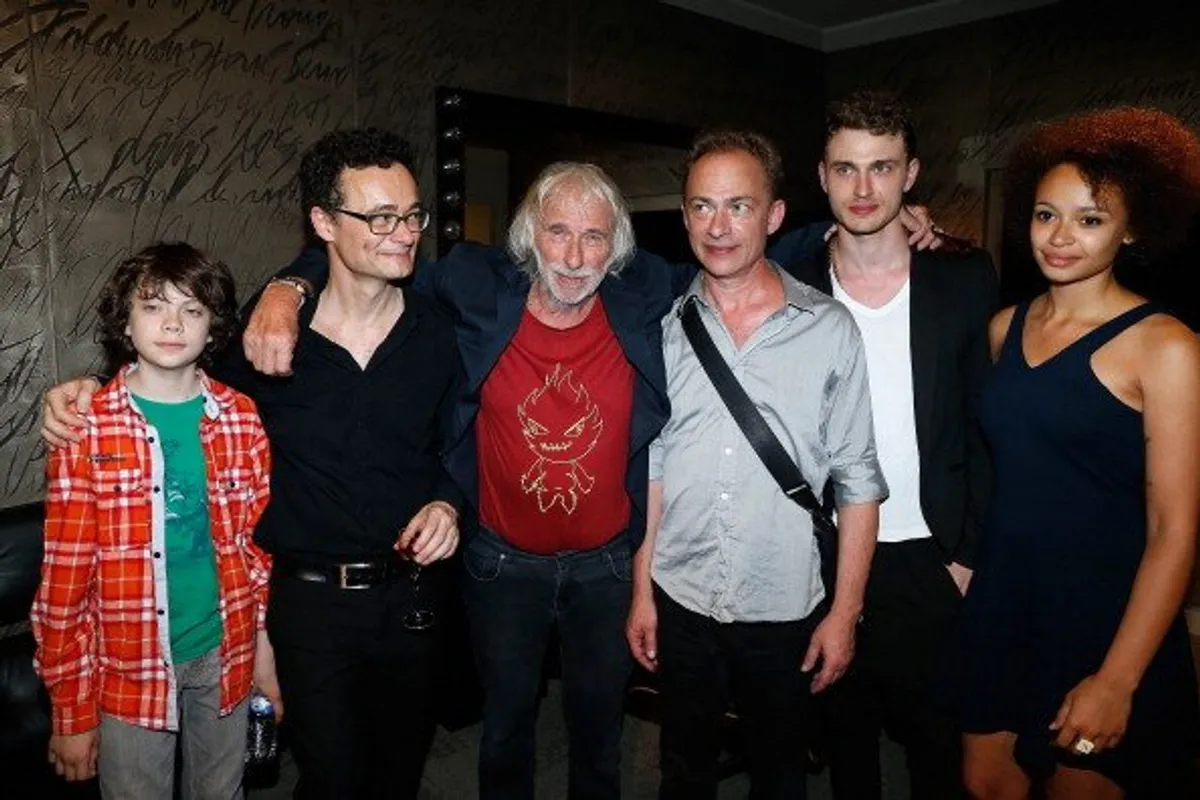 Pierre Richard et sa famille à L'Olympia le 13 juin 2014 France. | Photo : Getty Images