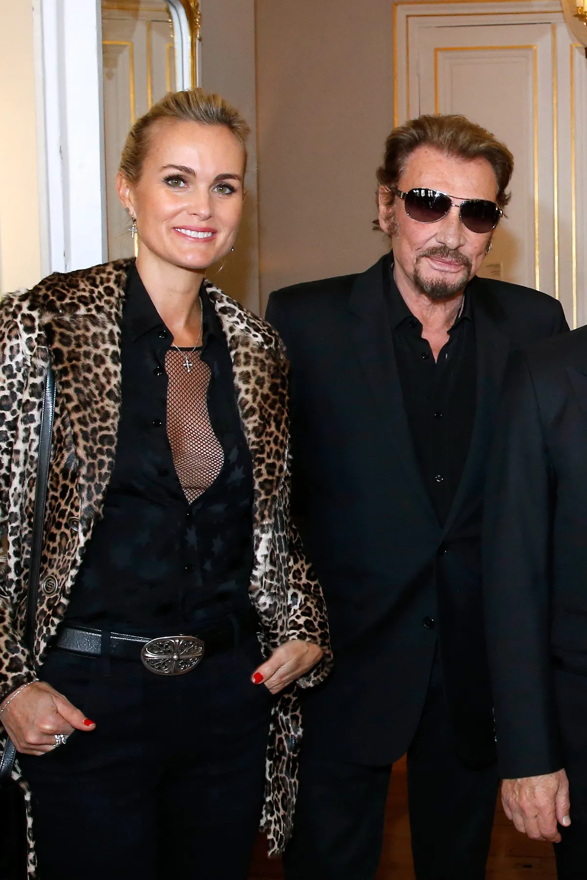 Johnny et Laetitia Hallyday | photo : Getty Images
