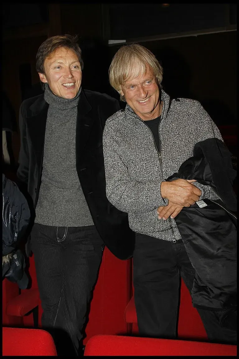 Le chanteur Dave et son compagnon Patrick Loiseau | Photo : Getty Images