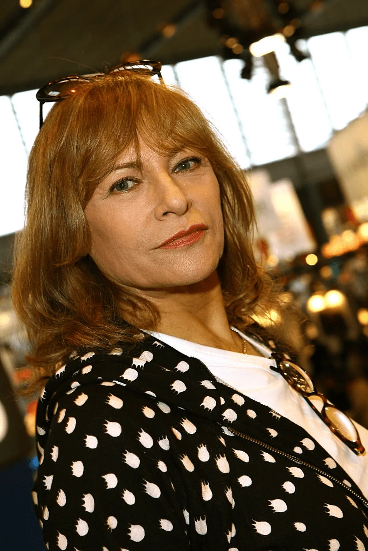 Nathalie Delon au "Salon du Livre" 2007. | Photo : Getty Images