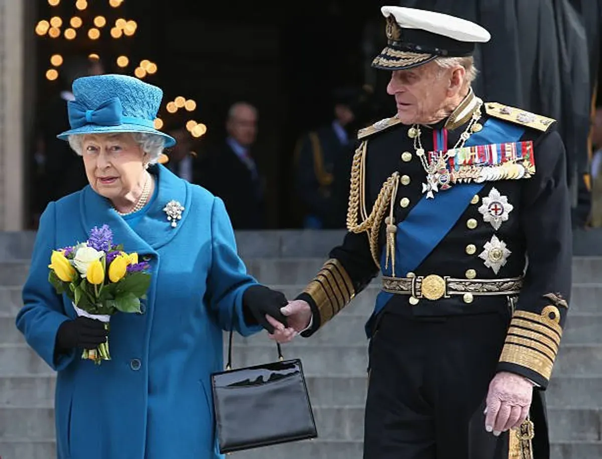 Le prince Philip et la Comtesse de Mountbatten. | Photo : Getty Images 