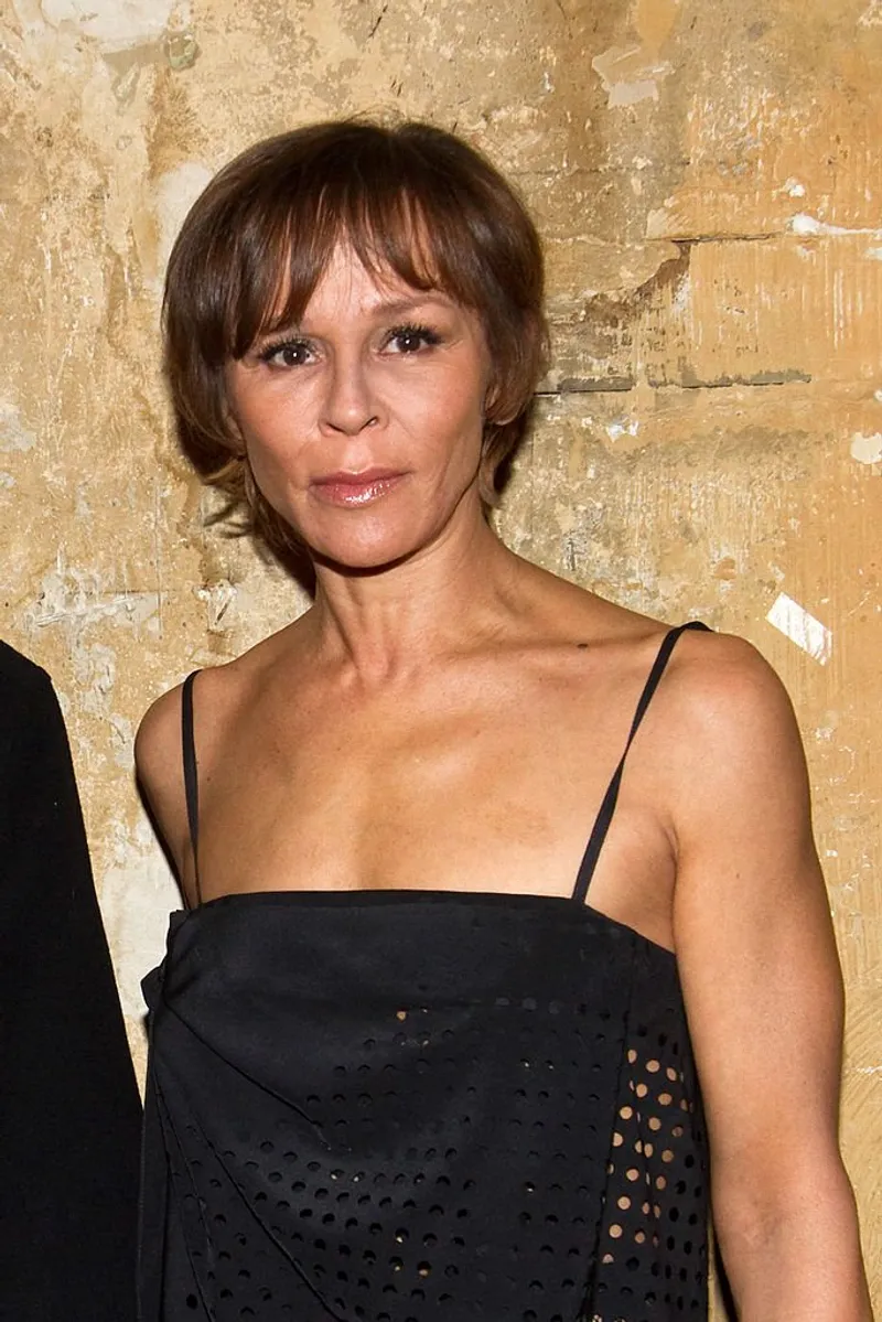 Christine Boisson le 11 janvier 2010 à Paris. l Source : Getty Images