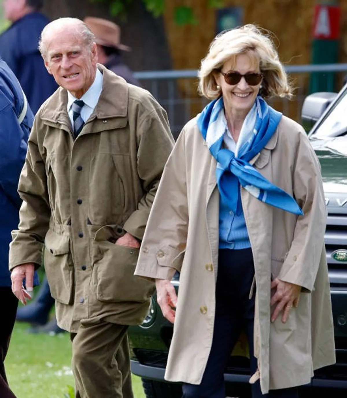 Le prince Philip et la Comtesse de Mountbatten | Photo : Getty Images