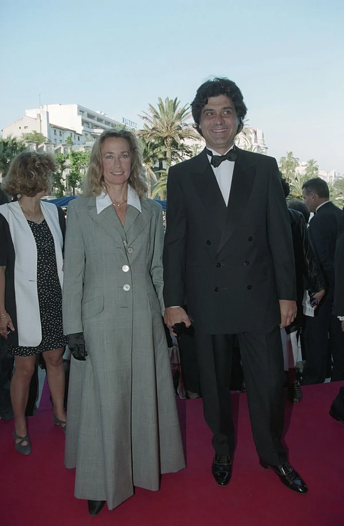 Brigitte FOSSEY et son mari Yves SAMAMA. | Photo : Getty Images
