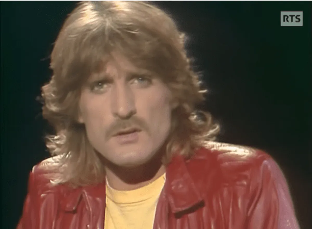 Le célèbre chanteur Christophe. | Photo : Youtube/Les archives de la RTS