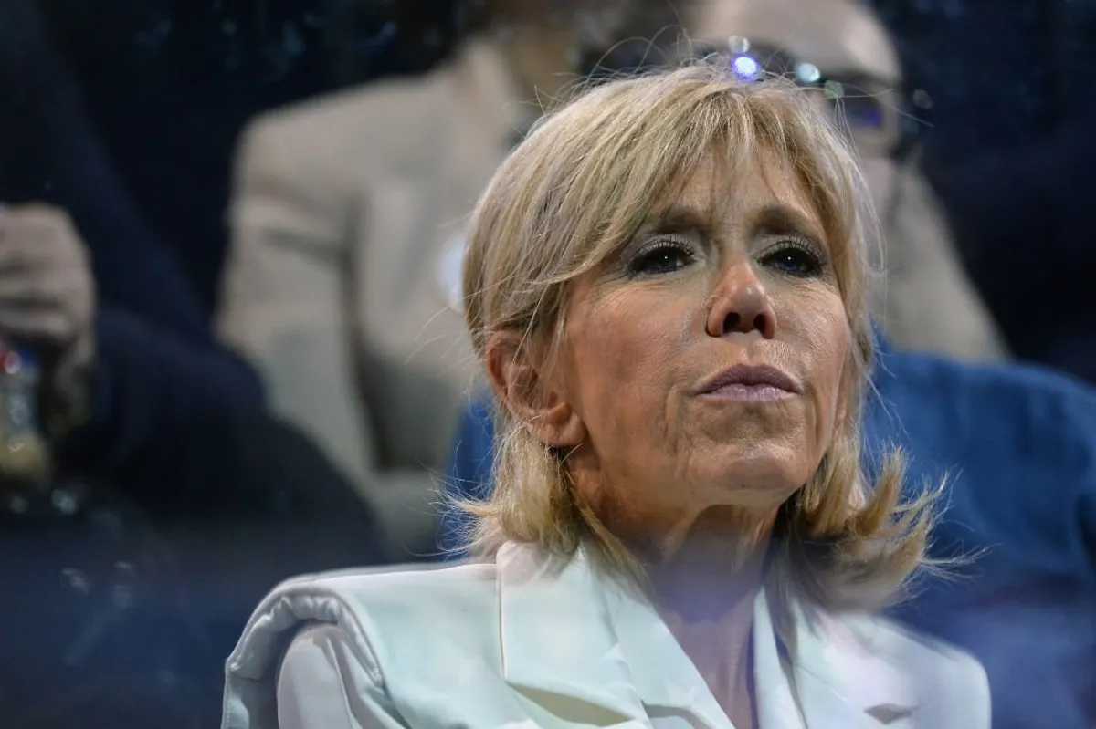 Portrait de Brigitte Macron. l Source : Getty Images