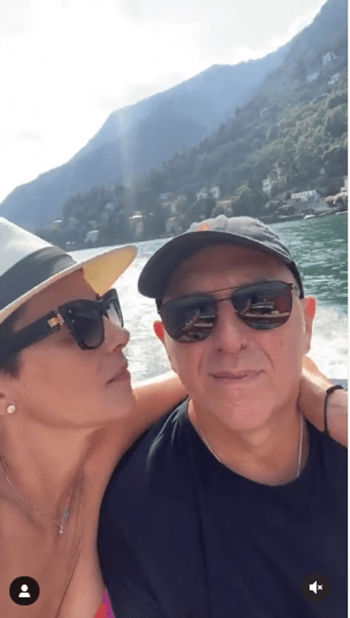 Cristina Cordula avec son mari. | Photo : instagram/cristinacordula
