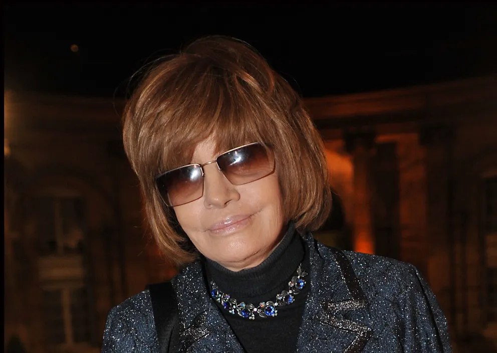 Nadine Trintignant le 9 février 2009 à Paris. l Source : Getty Images