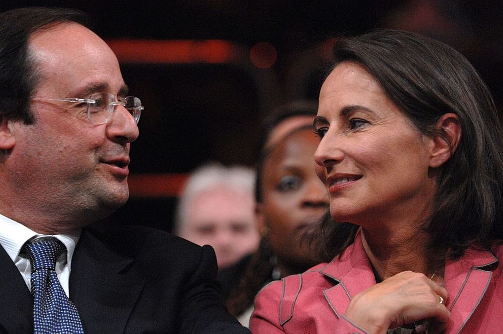 Francois Hollande and Segolene Royal.  |  Photo: Getty Images