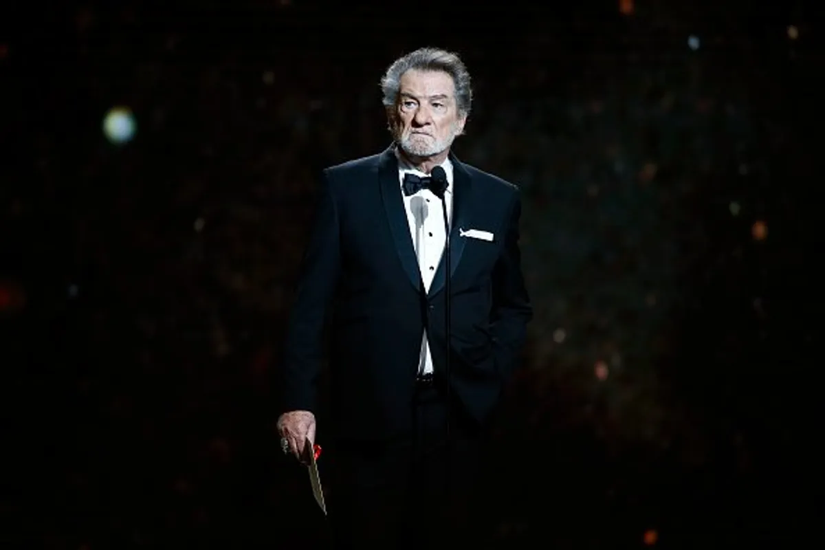 Eddy Mitchell lors de la cérémonie des Cesar Film Awards 2018. | Photo : Getty Images