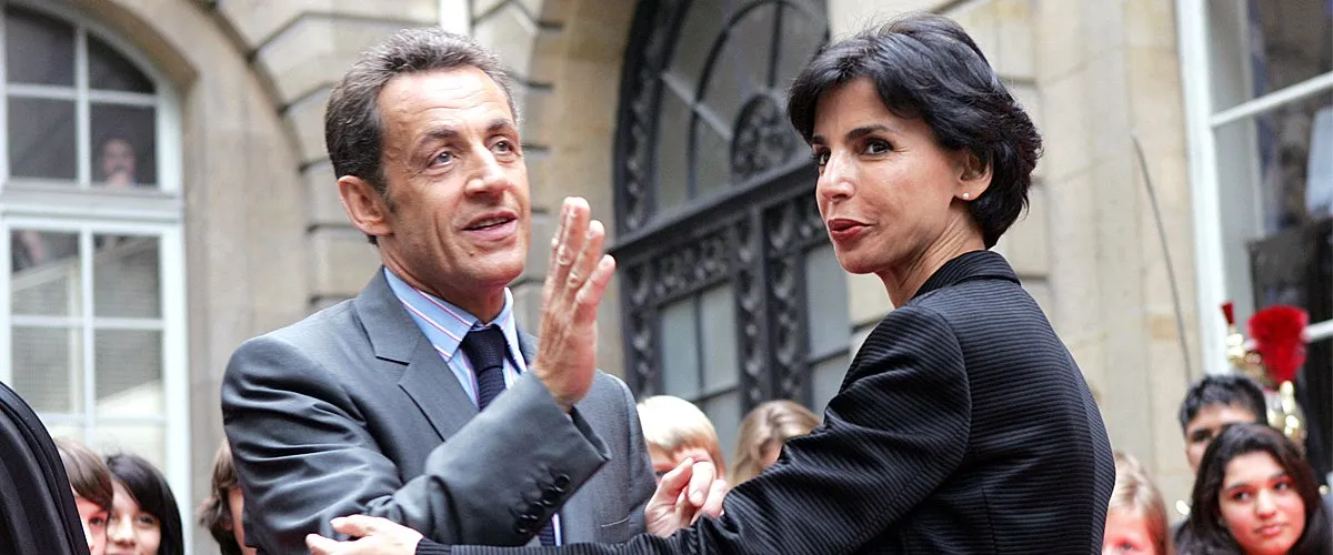 Nicolas Sarkozy et Rachida Dati. | Photo : Getty Images