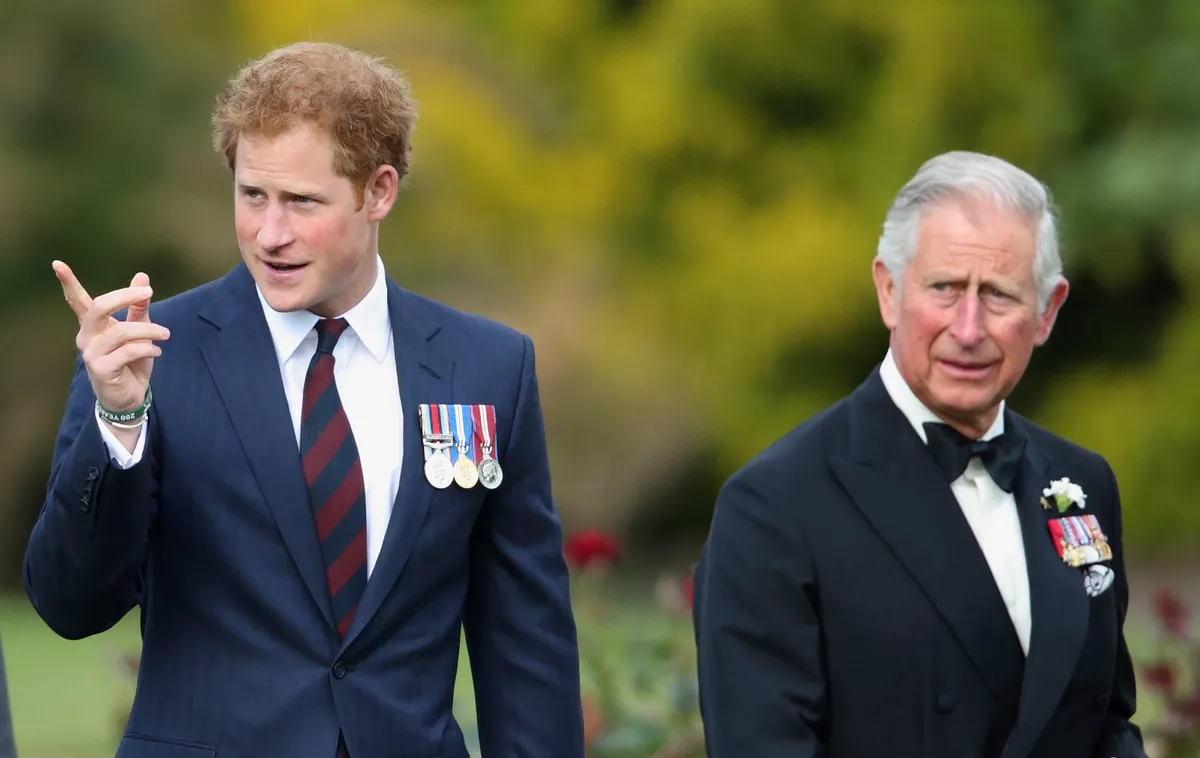 Le prince Harry et son père le prince Charles | Photo : Getty Images