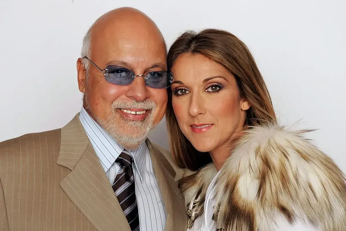 René Angélil et Céline Dion. | Photo : Getty Images