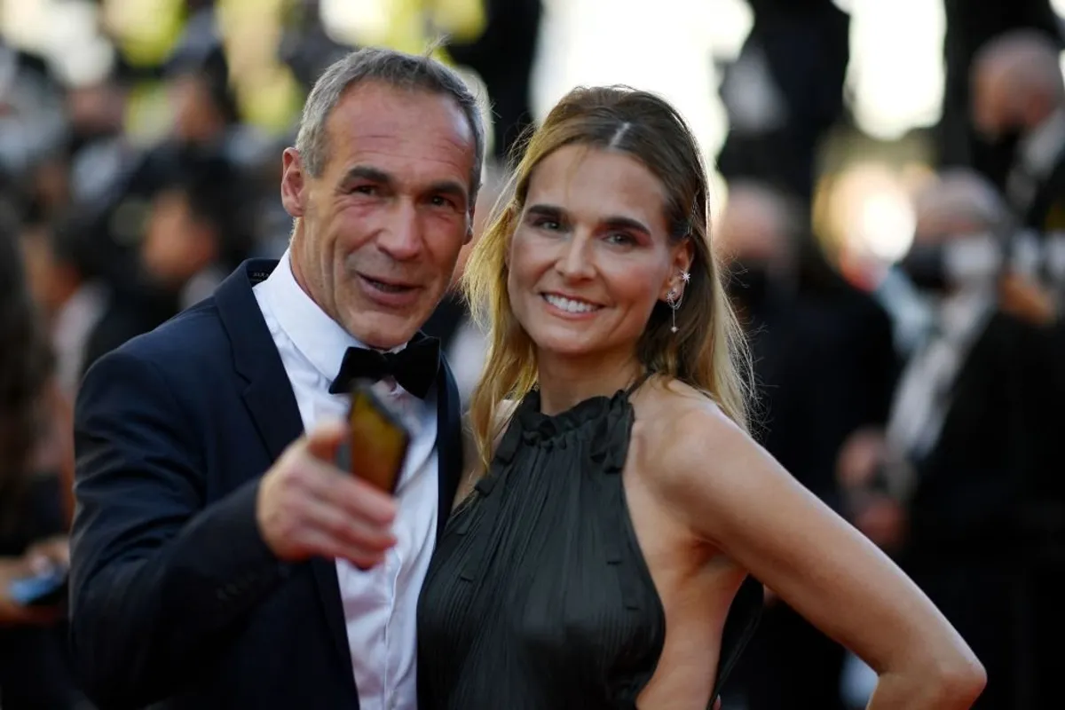 Mike Horn et ses invités assistent à la projection de "Stillwater" lors du 74ème Festival de Cannes annuel le 08 juillet 2021 à Cannes, France. | Photo : Getty Images.