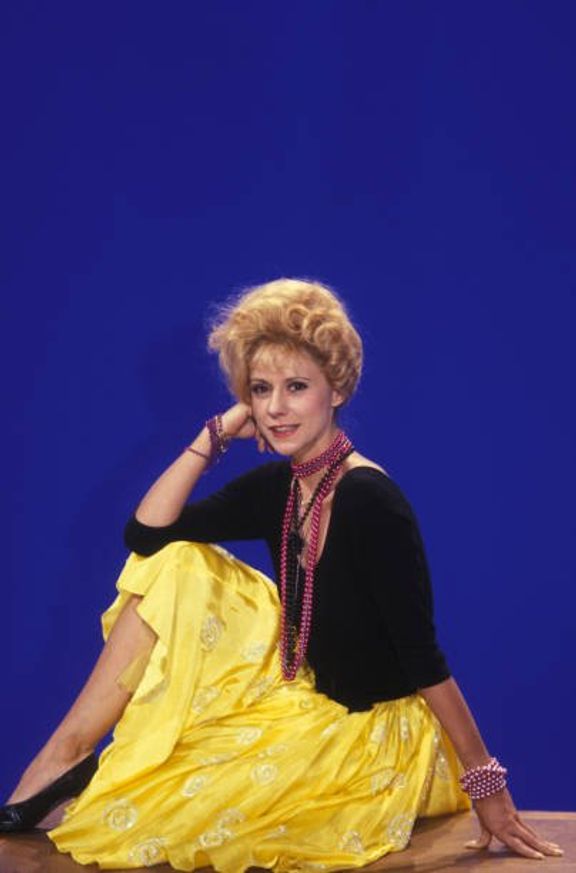 The host Dorothee. | Photo: Getty Images