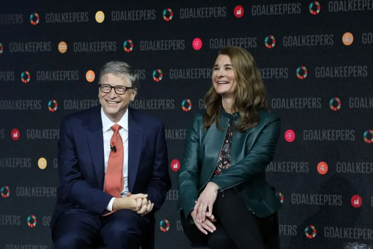 Bill Gates et son épouse Melinda Gates présentent l'événement Gardiens de but au Lincoln Center le 26 septembre 2018 à New York. | Photo : Getty Images