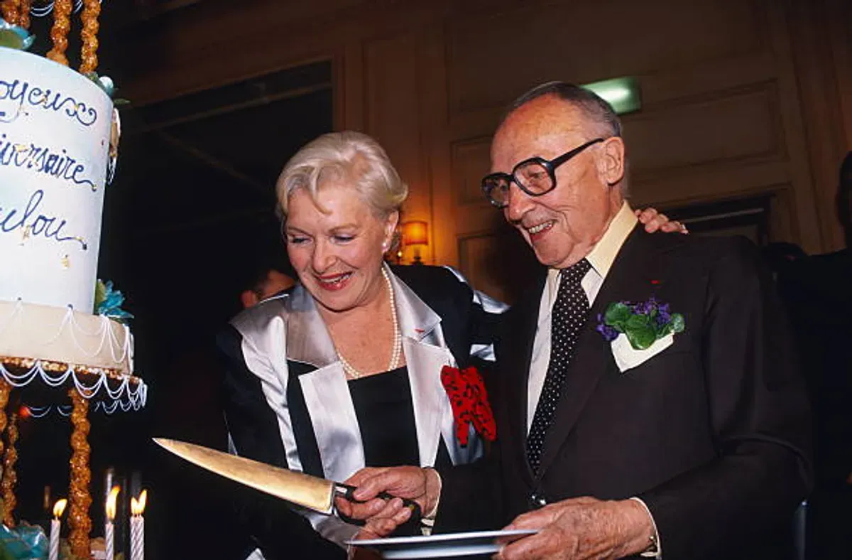 Line Renaud et son défunt mari Loulou | Photo : Getty Images