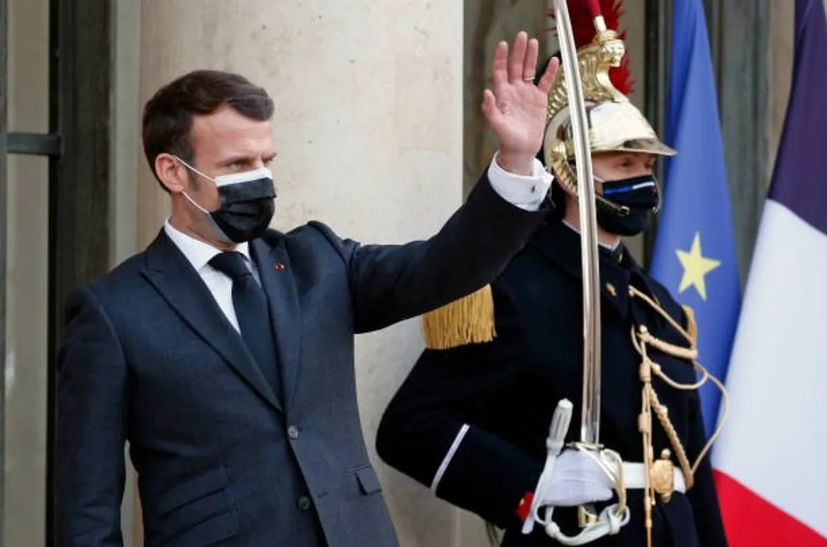 Le président Emmanuel Macron : Getty Images