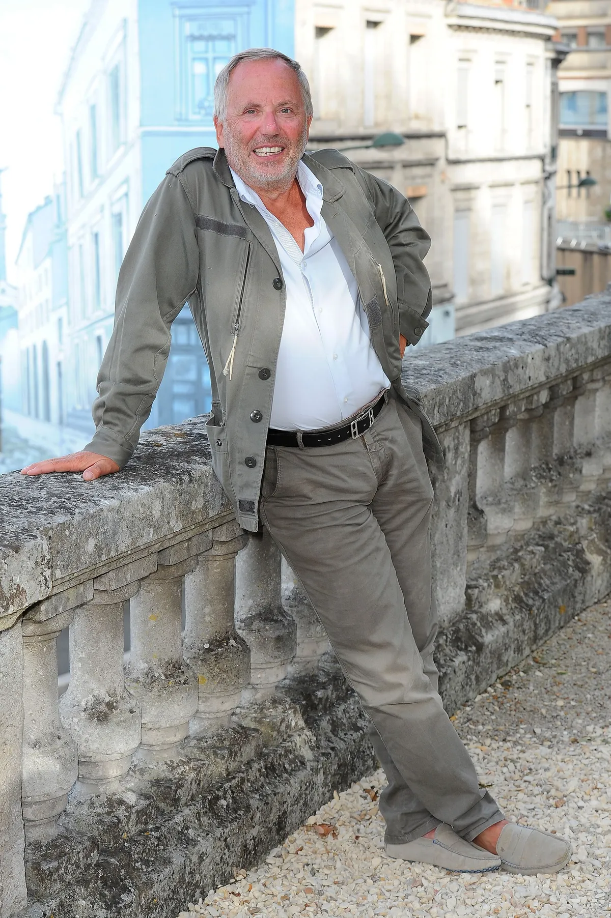 Fabrice Luchini assiste au'Gemma Bovery' Photocall à l'Hôtel Mercure lors du 7ème Festival du Film Francophone d'Angoulême à Angoulême, France. | Photo : Getty Images