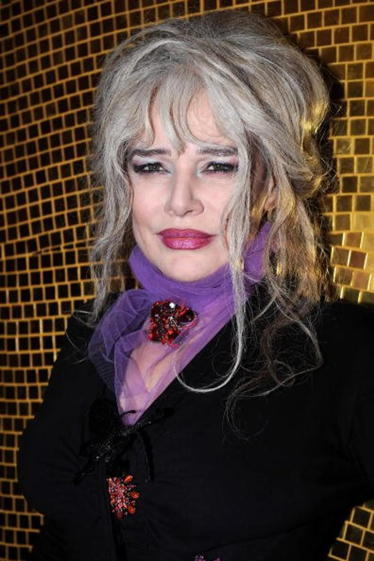 Armande Altaï, le 16 octobre 2008 à la maison Guerlain à Paris, France. | Photo : Getty Images