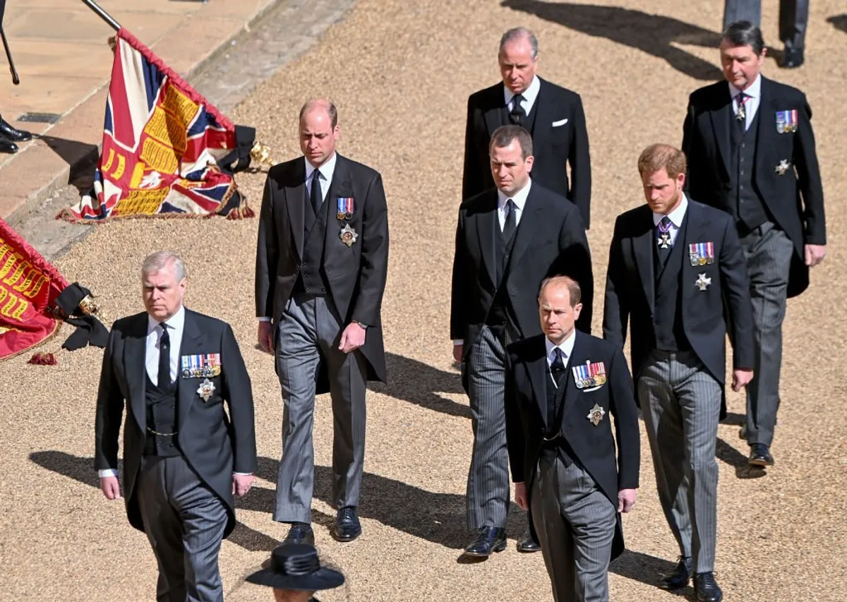 Les obsèques du prince Philip. | Photo : Getty Images