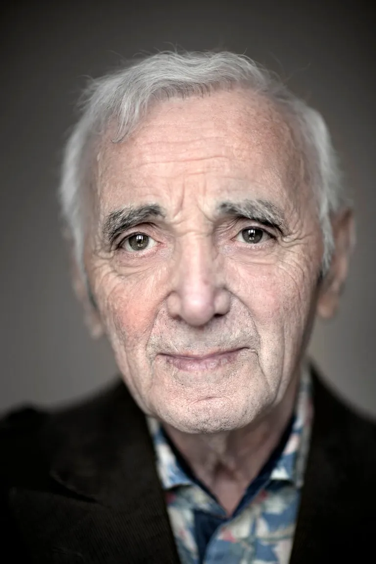 Le chanteur français Charles Aznavour photographié à Madrid, Espagne. | Photo : GettyImage