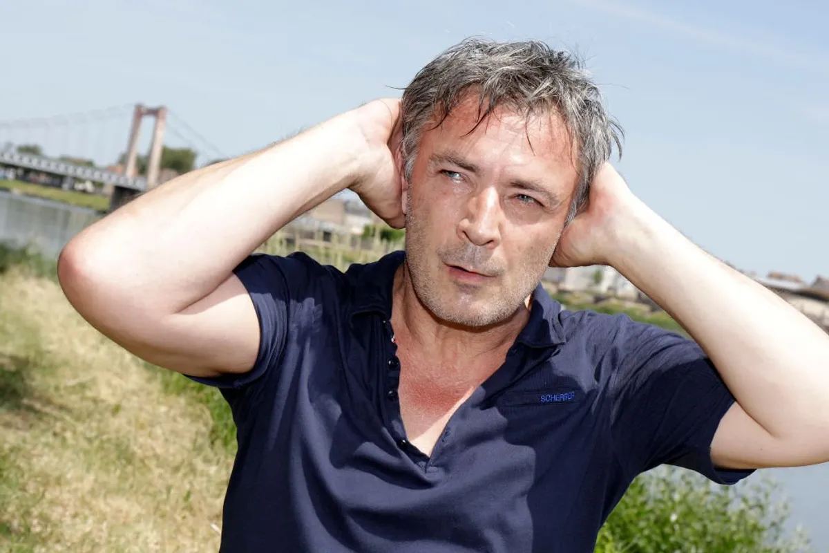Frédéric Deban pose lors d'une séance de portrait à Paris, France, le 28/05/2017. | Photo : Getty Images