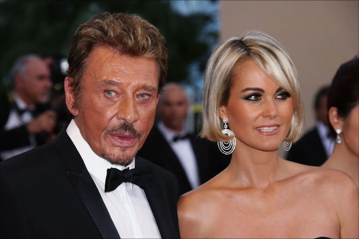 Johnny Hallyday et sa femme Laeticia Hallyday | Photo : Getty Images.