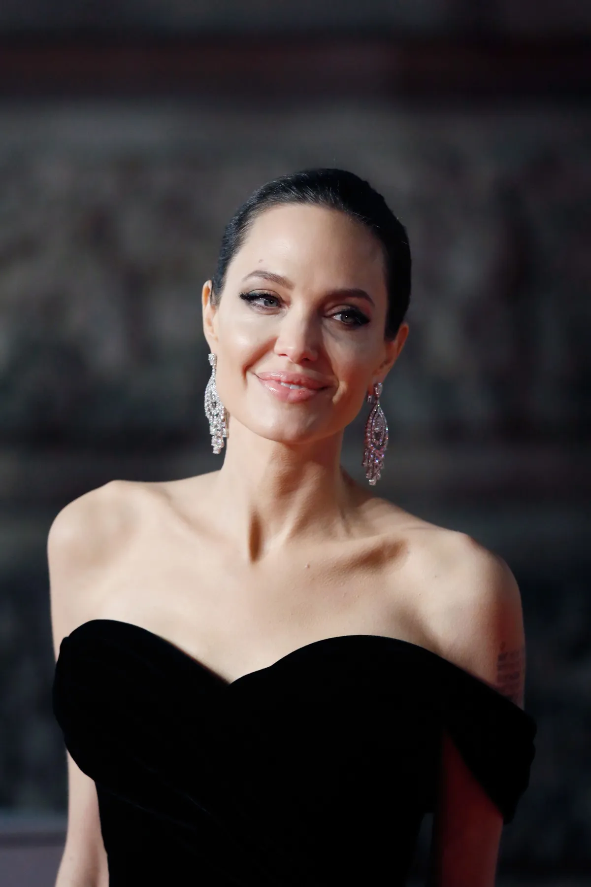 Angelina Jolie au Royal Albert Hall le 18 février 2018 à Londres, en Angleterre. | Photo : Getty Images