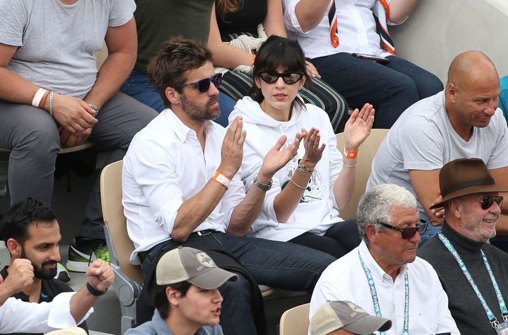 Nolwenn Leroy and her husband Arnaud Clément will take part in the men's final on day 15 of the 2019 French Open at Roland Garros Stadium on June 9, 2019 in Paris, France.  |  Photo: Getty Images