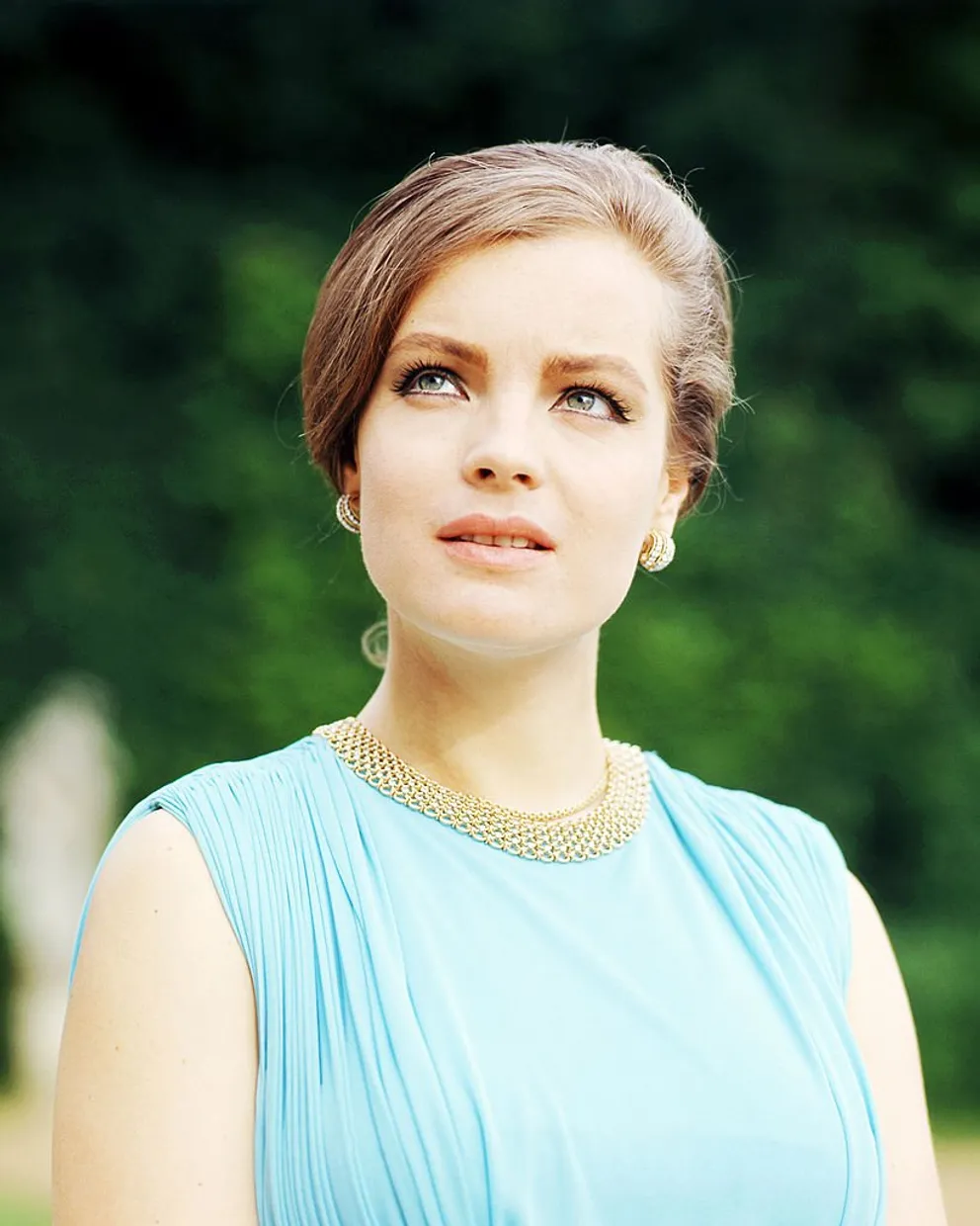 Die in Österreich geborene deutsche Filmschauspielerin Romy Schneider (1938 - 1982), ca. 1965 | Quelle: Getty Images