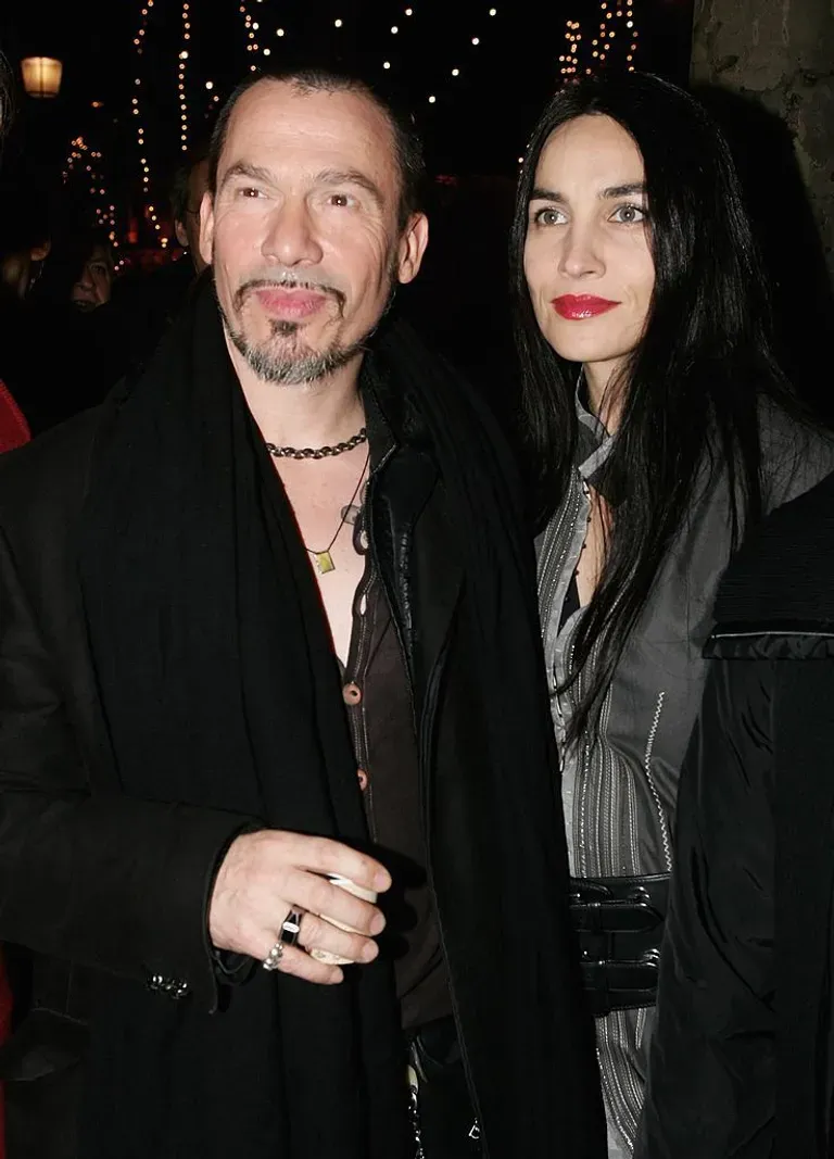 Florent Pagny et sa compagne Azucena. l Photo : Getty Images