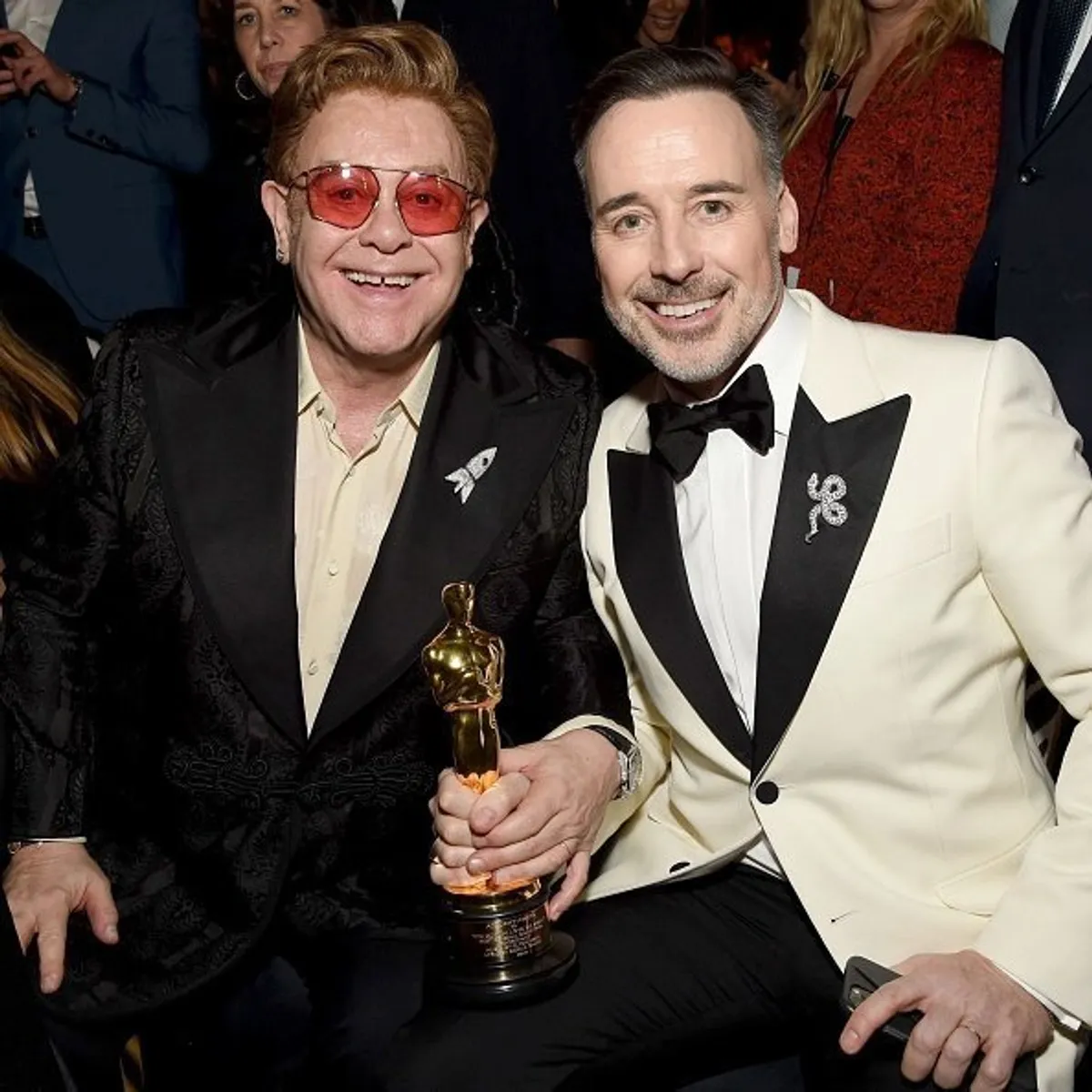 Elton John et David Furnish | Photo: Getty Images