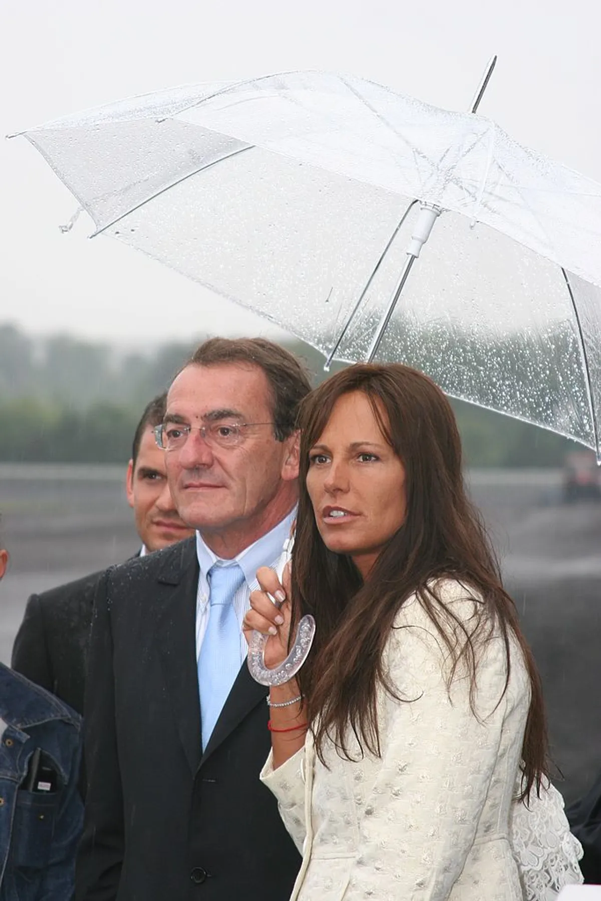 Nathalie Marquay et Jean-Pierre Pernaut | Photo : Getty Images