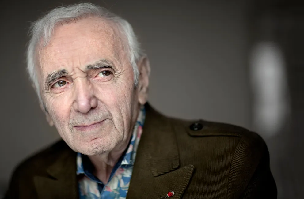 Le chanteur français Charles Aznavour photographié à Madrid, Espagne, le 26 avril 2015. | Photo : Getty Images