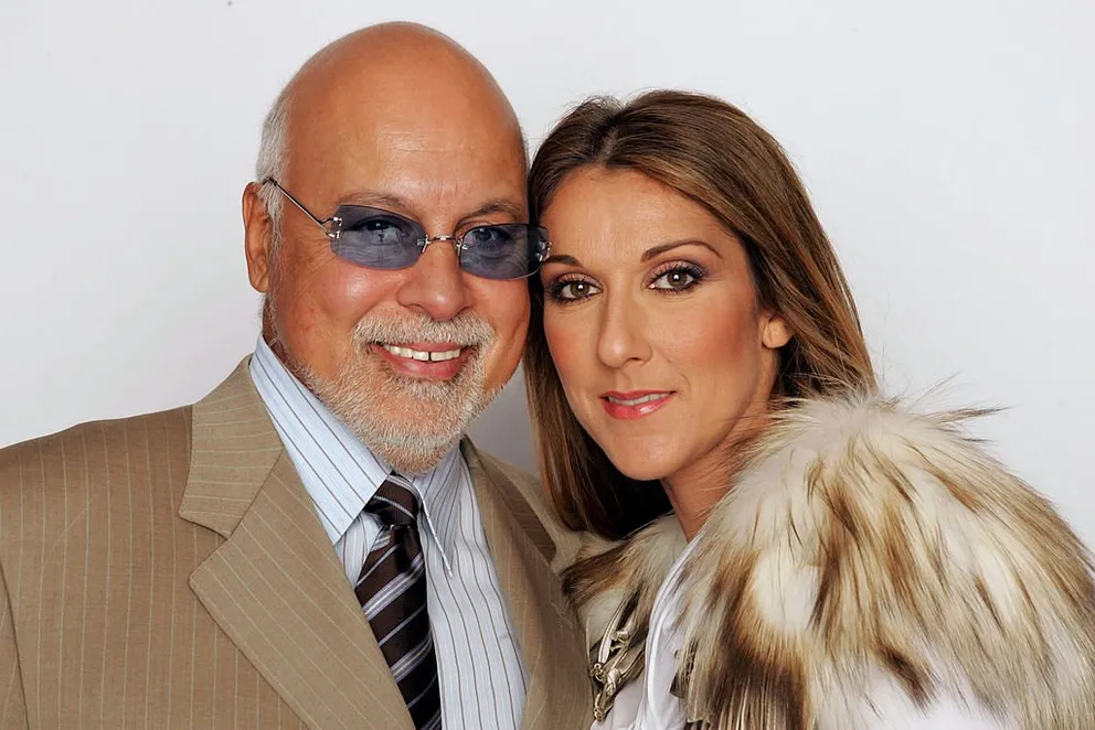 René Angélil et Céline Dion. | Photo : Getty Images