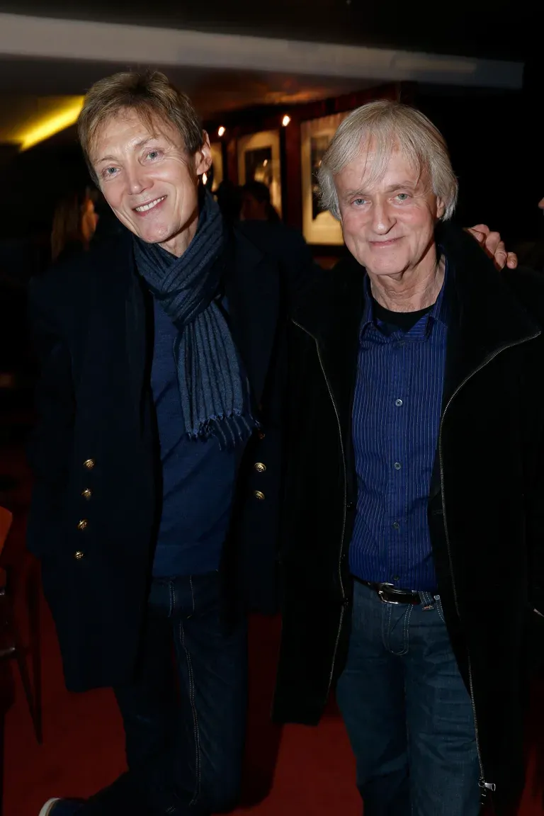 Dave and his husband Patrick Loiseau.  l Source: Getty Images