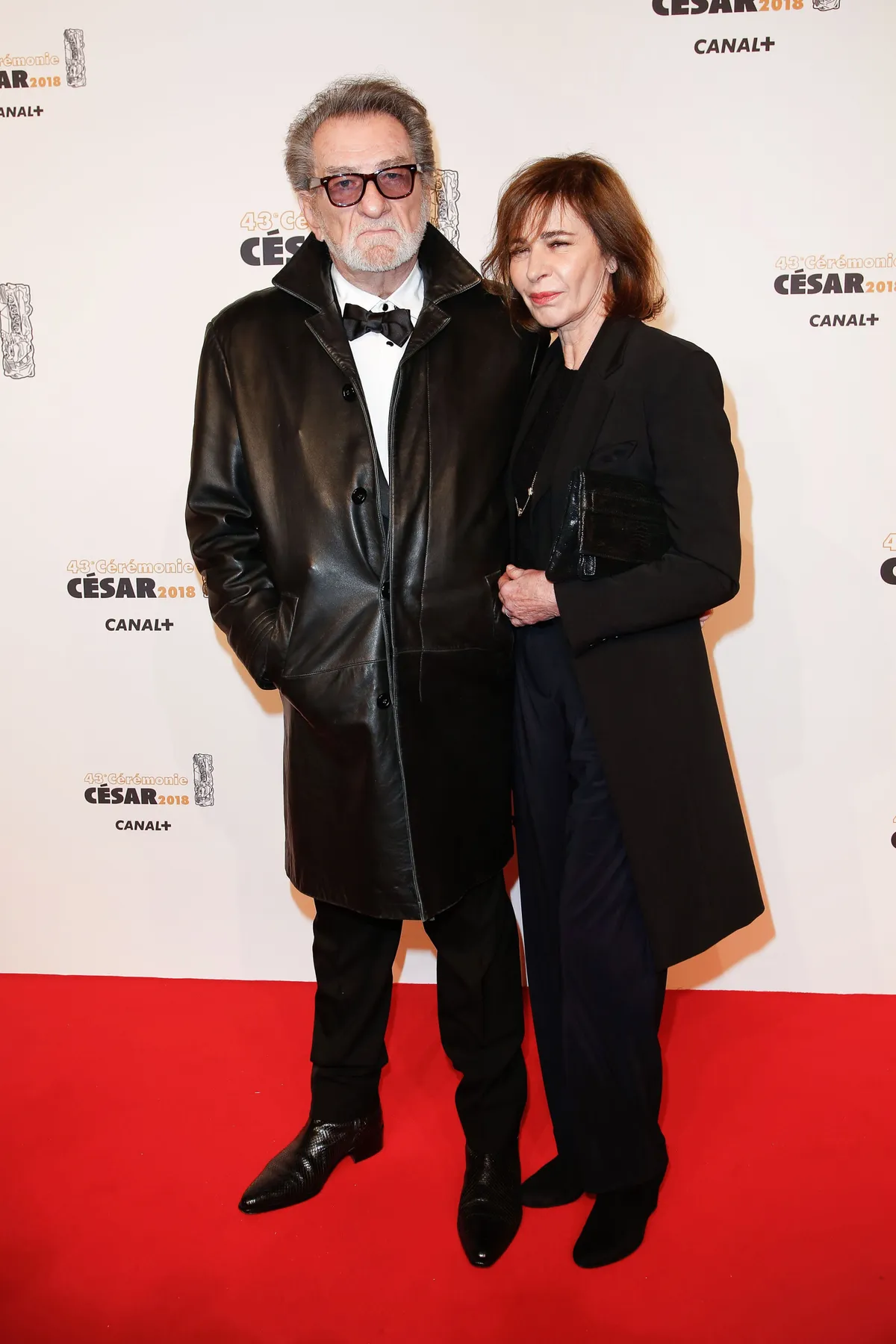 Eddy Mitchell en compagnie de sa femme Muriel. l Source : Getty Images